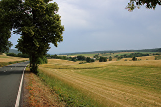 zwischen Bauhaus und Süß, Blick bergab