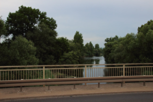 die Werra bei Berka/Werra, Blick flussabwärts