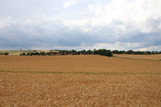 … Blick nach Südwesten, …