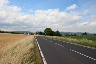 … Blick über Berka/Werra zum Richelsdorfer Gebirge …