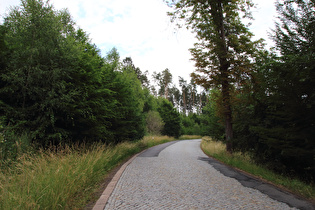 … und Blick zurück auf die Rumpelpiste im Verlauf der Südrampe