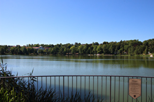 am Nordufer des Burgsees in Bad Salzungen