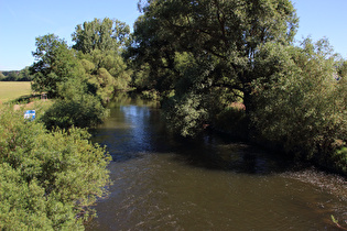 … und Blick flussabwärts