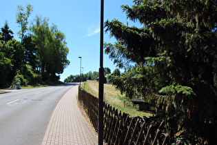 Hofmülchen, Nordrampe, Steilstück in Bad Liebenstein