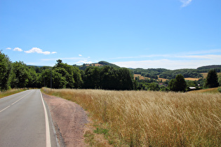 Südrampe, Blick bergab …