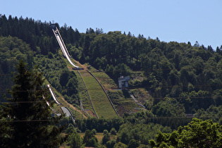 Zoom auf die Inselbergschanze