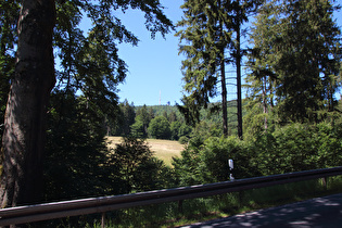 … und Blick zum Großen Inselsberg