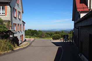 Blick nach Osten ins Thüringer Becken