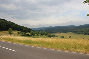 weiter oben, Blick bergab