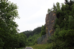 ein Felsen wenig weiter