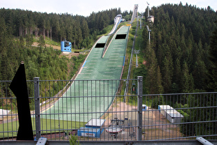 … und Blick auf die „Schanzenanlage im Kanzlersgrund“