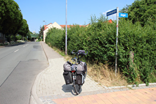 auf der Inselsbergstraße in Gotha