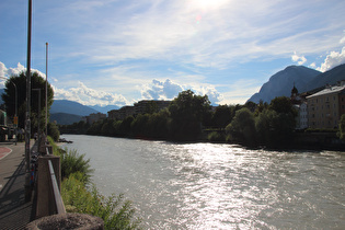 … und Blick flussaufwärts