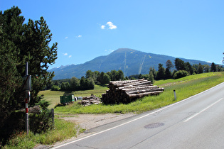 Südrand von Vill, Blick zum Patscherkofel