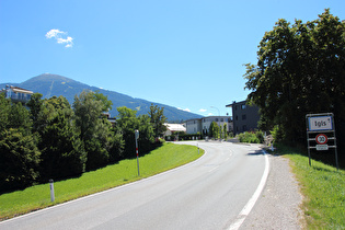 am Nordrand von Igls, Blick auf Igls und den Patscherkofel