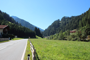 in Wolf, Blick talaufwärts auf Stafflach