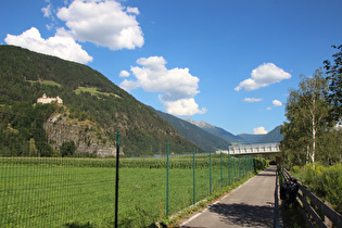 Blick auf Schloss Sprechenstein