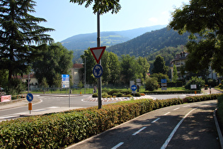 in Brixen, unteres Ende der Westrampe des Kofeljochs