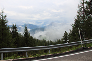 Ostrampe des Würzjochs, Blick nach Osten