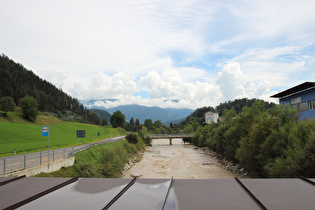 … und Blick flussabwärts