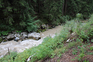 … und Blick flussabwärts