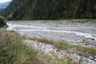 … und Blick flussabwärts
