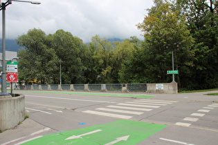 Drauradweg, Überquerung der Drau in Lienz