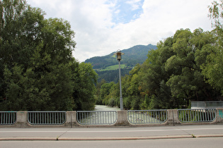 … und Blick flussaufwärts