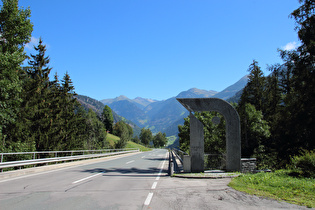 Südgrenze des „Nationalpark Hohe Tauern“