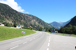 ein wichtiger Hinweis am Nordrand von Winklern