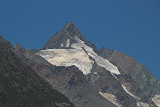 Zoom auf Großglockner und Glocknerwand