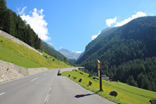 Blick auf Goldzechkopf und Hoher Sonnblick