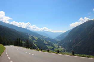 Blick ins Mölltal talabwärts