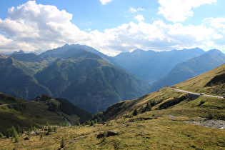 … und Blick über Kasereck und das Retschitztal in die Schobergruppe