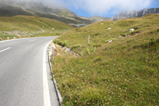 Blick zum Hochtor, natürliche Passhöhe