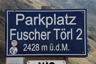 Zoom auf das Schild