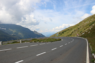 Blick über die Kehre 11 Hexenküche nach Norden