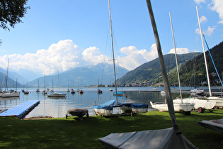 Zeller See, Nordufer, Blick auf Zell am See