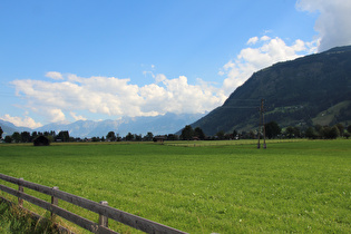 … und Blick auf das Steinerne Meeer und die Westflanke der Dientener Berge