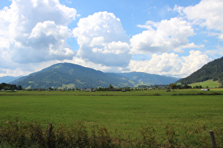 … Blick ins Leoganger Tal …