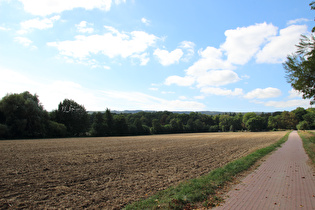 … und Blick auf Hirschköpfe und Bröhn