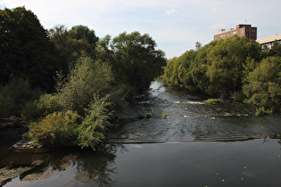 … und Blick flussabwärts