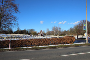 passend zum Schnee: Englischer Friedhof