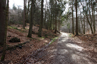 Blick Richtung Wasserräder