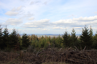 noch weiter oben, Blick nach Nordosten