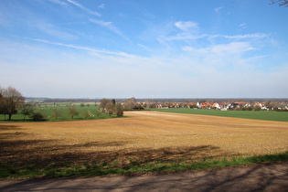 … und Blick über Northen zum Großen Holz