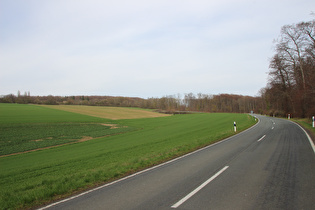 Blick auf die oberen Kehren der Südwestrampe