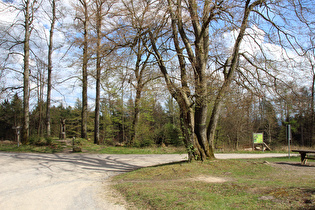 Laube, Blick nach Südosten …