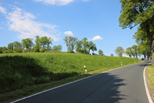 zwischen 3. und 4. Kehre, Blick bergauf