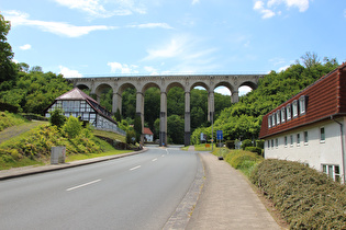 das Luhetal-Viadukt in Greene, Nordostseite …